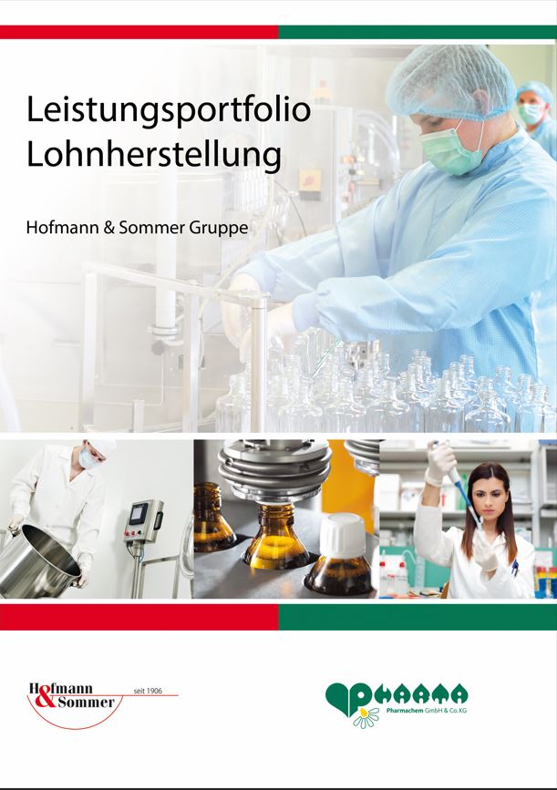 Broschüre Lohnfertigung Hofmann und Sommer